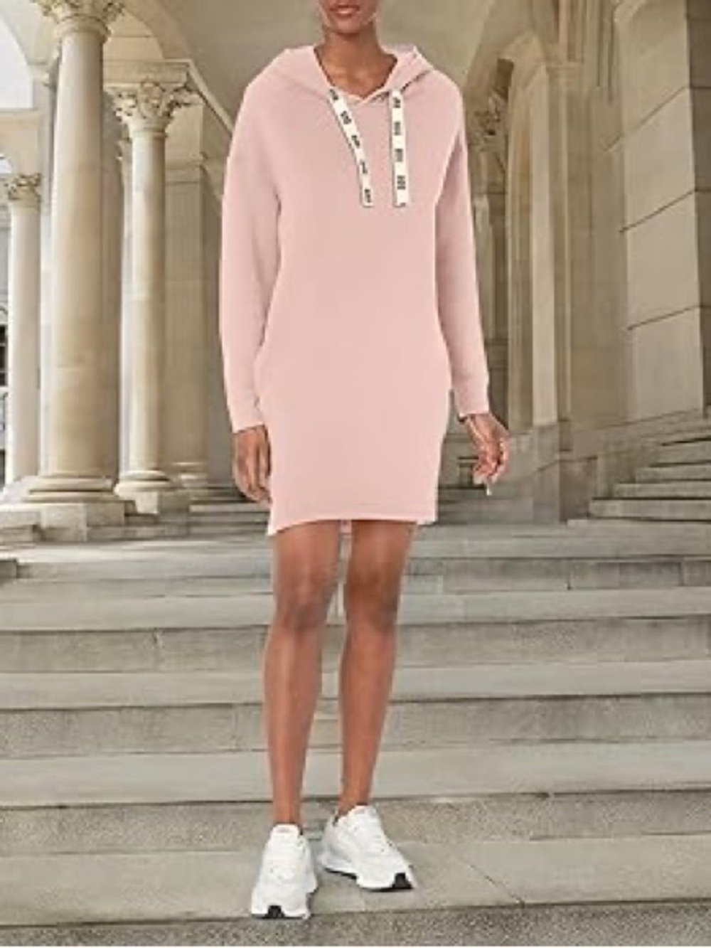 Ugg Aderyn Women's Pink Hoodie Sweatshirt Dress